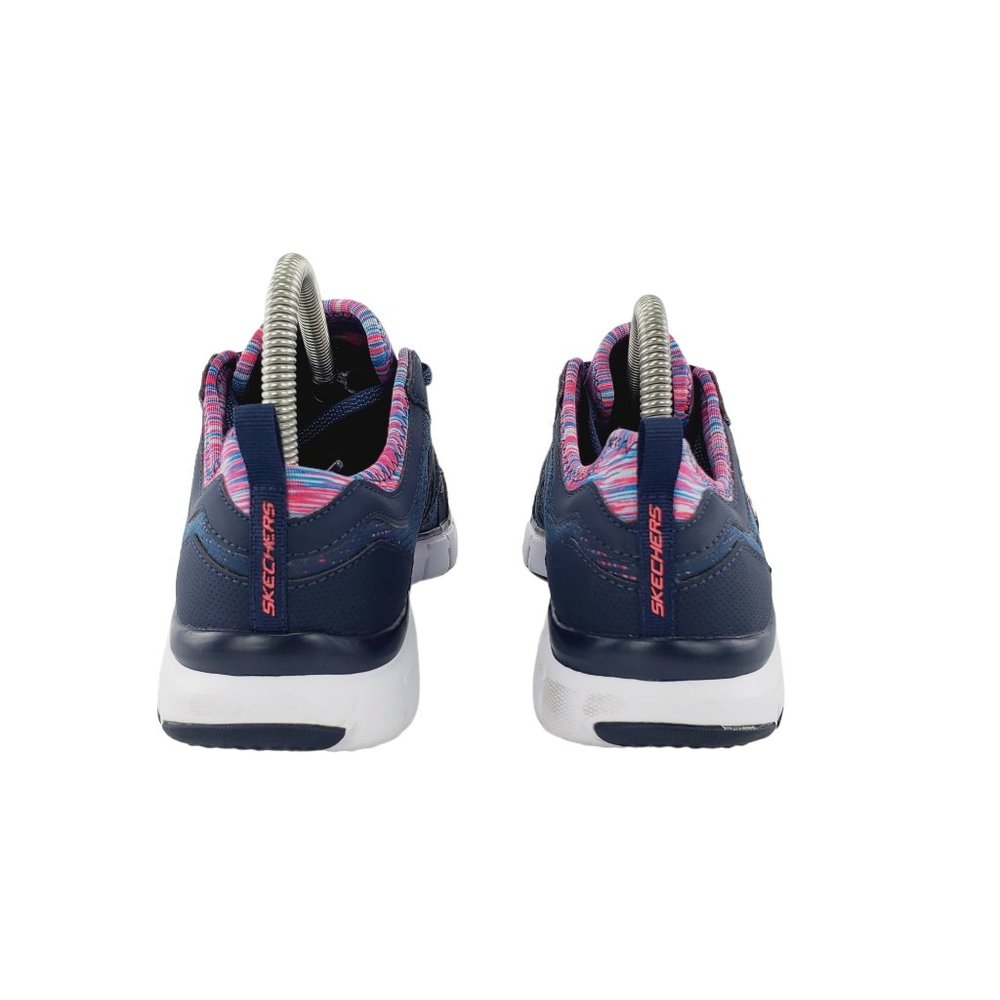 Skechers Women's Relaxed Fit 12130 Blue Running Shoes Sneakers Size 7.5 - Picture 7 of 11